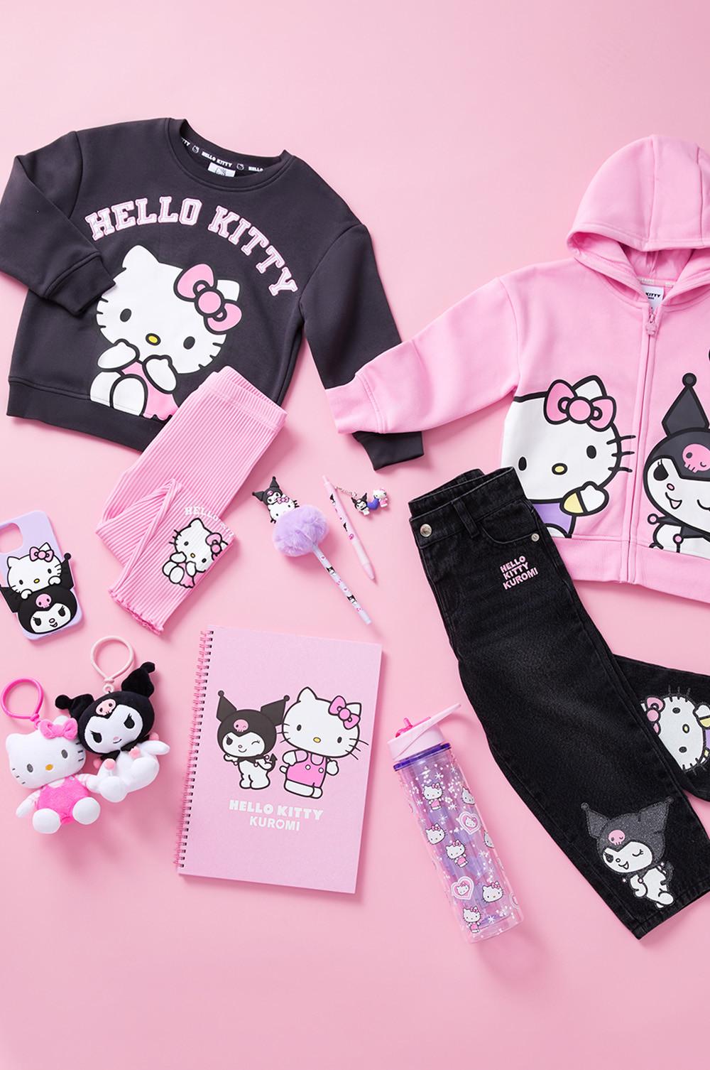 Hello kitty kuromi bekleidungs und accessoireskollektion primark